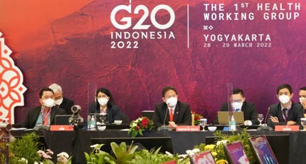 Kemenkes Gelar Pertemuan Pertama Health Working Group G20 dan Side Event Tuberkulosis di Yogyakarta